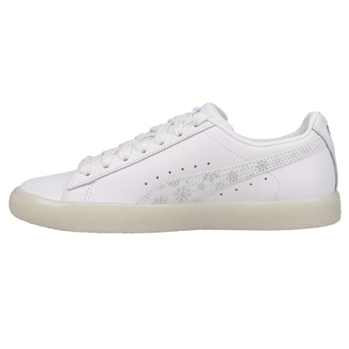 PUMA Womens Clyde Flagship Lace Up Sneakers Shoes Casual - White - Size 9 M3