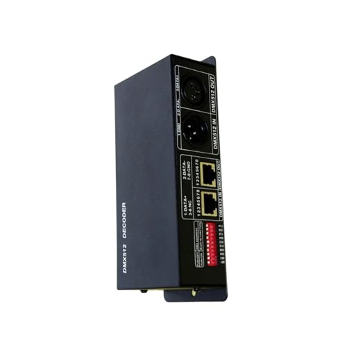 Décodeur WS-DMX-NET-K-3CH pour ruban LED RGB 12V 24V