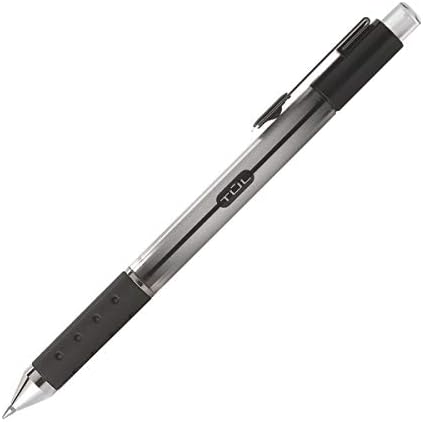 TUL Retractable Gel Pens 0.7mm Medium Point, Black 4/pk