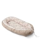 HOCHWERTIGES MATERIAL: Sowohl das Außenmaterial (Baumwolle) als auch das Innenmaterial (Polyesterflocken) sind OEKO-TEX zertifiziert. Somit ist das Baby Kuschelnest anti-allergisch & schadstoffgeprüft.