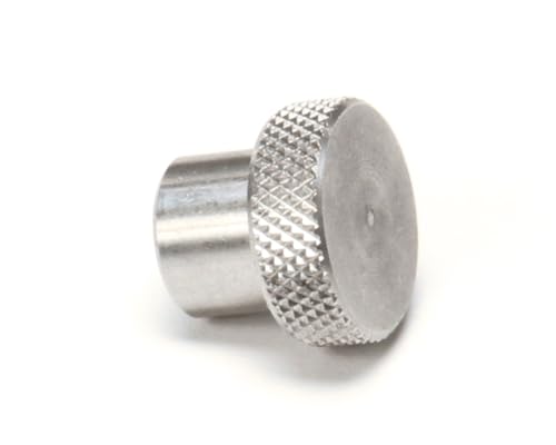 Stainless Steel Knurled Knob with Threaded Hole