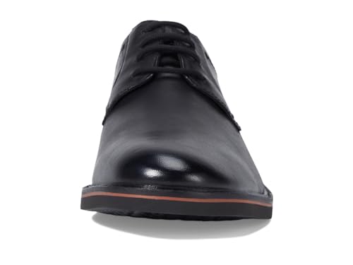 Image of Clarks Men's Atticus LT Lace Oxford, Black Leather, 9