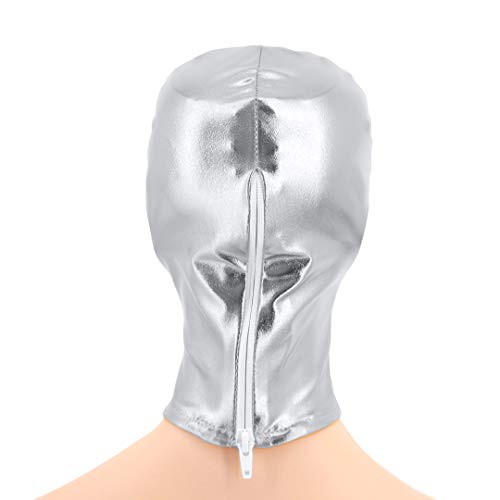 Image of Metallic Cycling Face Neck Mask Hat Ultra Balaclava Hood