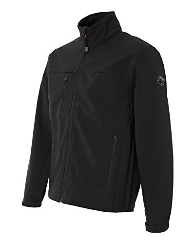 DRI Duck Men's 5350 Motion Wind/Water Resistant Zip-Up Soft Shell Jacket (2X-Large, Black)