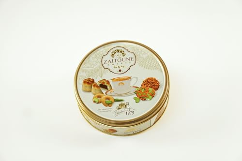 Zaitoune Premium Mixed Cookies - Mix of Maamoul Date, Barazek, and Graybah - ...