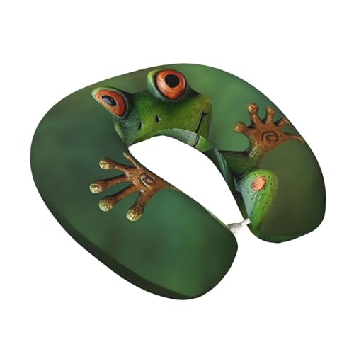 Almohada de viaje de espuma viscoelástica tamaño único miniatura 2