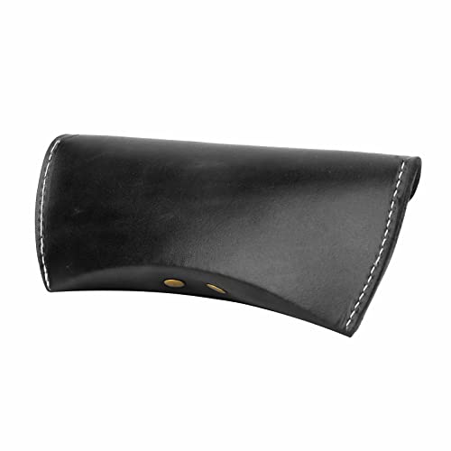 Tourbon Vintage Leather Eyeglass Case Reading Glasses Protector Pouch For Women Men #TOP1