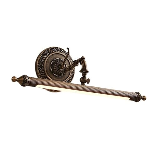 Lámpara de tocador metal cuadro al óleo decoración artística negro