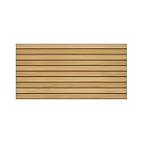 IZODEKOR Paneles Murales 3D Efecto Piedra en Poliestireno - Ideales para cocina, salón y terraza | Madera Clara (1x panel)