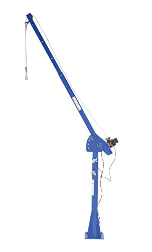 Vestil Wtj-20-4-Dc 12V Dc Power Lift Jib Crane, Steel, 2000 Lb. Capacity, 46' Cable Length, 68-13/16" Height #TOP4