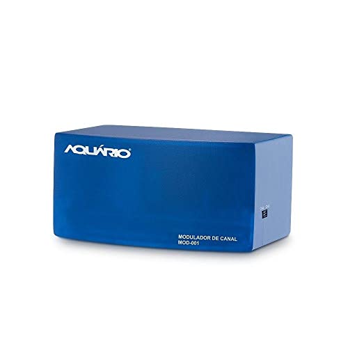 Modulador de Áudio e Vídeo Canal 3 e 4, Aquario MOD-001, Azul, Pe...