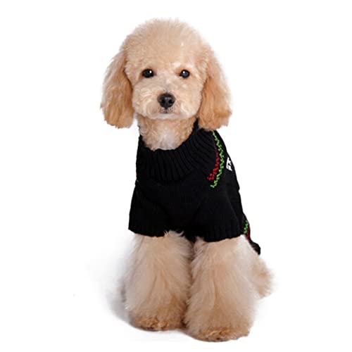 Pulls de Noël pour chiens Mipcase : le cadeau de Noël mignon en lot de 3 pièces