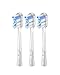 Produktbild Laifen Zahnbürstenkopf, 3er-Pack Ersatz-Zahnbürstenköpfe für Erwachsene, kompatibel mit der elektrischen Zahnbürste Laifen Wave (Super-Clean, transparent)