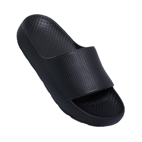 Shondo Pillow Slippers for Women and Men - Non-Slip Cloud Slides EVA Foam, Soft, Lightweight, Quick Drying Shower Sandals, Comfortable Indoor Outdoor Bathroom Sandals - UltraGrip Technology, Cushion Arch Support