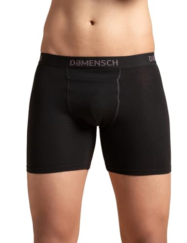 Image of DAMENSCH Mens Regular Fit Premium Cotton Blend Boxer Brief | Innerwear Men, Men Boxers, Underwear for Men, Shorts for Men, Inner for Men, Briefs for Men
