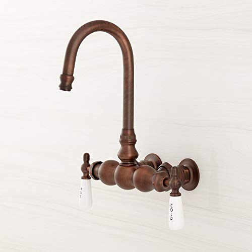Signature Hardware 329401 Wall Mounted Tub Filler Faucet - Valve Included #TOP1