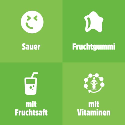 nimm2 Lachgummi Apfellinge, saure Fruchtgummis mit Apfelsaft - 1 x 225 g – Ansicht 5