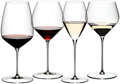 Riedel Veloce Tasting Set, Wine Glasses, 4 Pack – Cabernet, Pinot...
