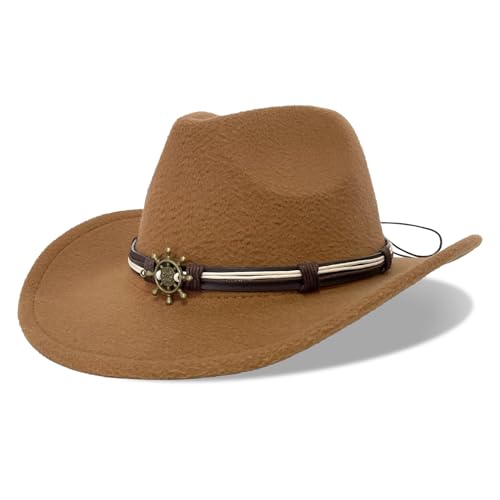 Image of Cowboy Hat Bands for Men Women,Braided Hatbands Belt for Cowboy /Western /Fedora /Cowgirl Hats Multicolor
