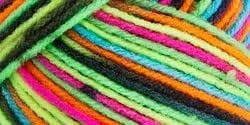 Red Heart Super Saver Yarn 3-Pack - Blacklight E300-3939 Color