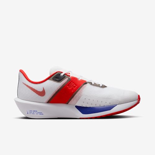 Nike Rival Fly 4 Men's Road Running Shoes (HQ3512-100, White/Black/University Red/Habanero Red)3