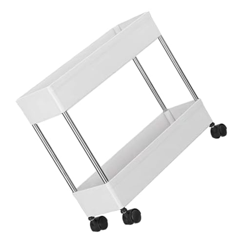Gatuida Carro De Almacenamiento Móvil De Varios con Estante para Cocina y Dormitorio Carrito Reutilizable para Organización y Transporte De Objetos