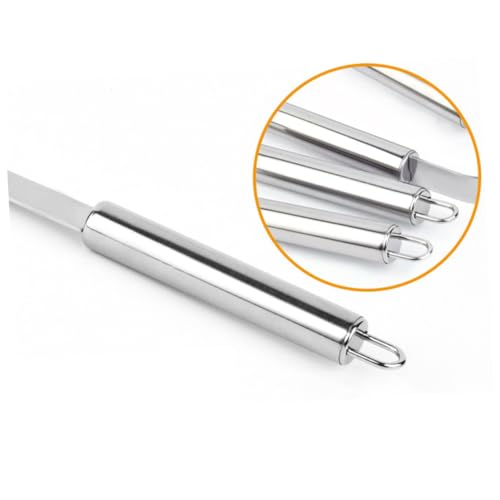 Set de 5 herramientas para parrilla de acero inoxidable miniatura 6