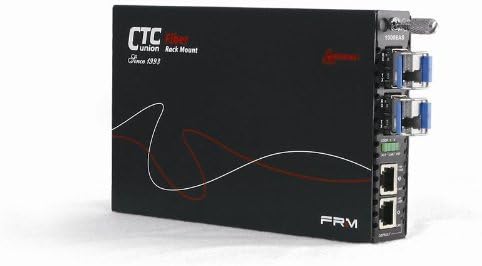 FRM220-1000EAS/X Dual Channel Gigabit Ethernet 10/100/1000BaseTx to SFP self Managed Fiber Media Converter w/ 802.3ah OAM Support
