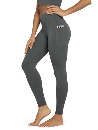Image of ODODOS Buttery Soft Lounge Yoga Leggings with Pockets for Women 23 inch / 25 inch /28 inch High Waist Yoga Pants