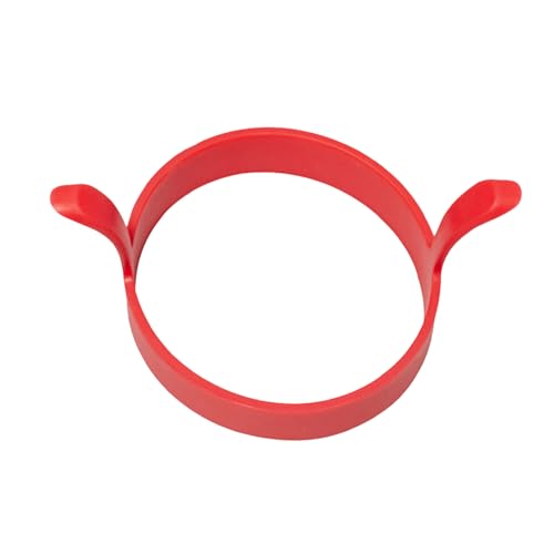 エッグリング 目玉焼き 型 卵料理に パンケーキ型 シリコン卵型 目玉焼き リング型 シリコンエッグリング ハンドル付き 卵リング ラウンドノンスティックオムレツメーカー 使いやすい 家庭用キッチン 調理道具