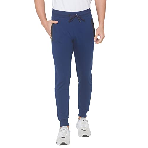 Image of Spykar Men's Slim Fit Track Pants