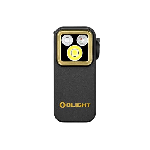 OLIGHT Oclip Pro S Lampe de Poche à Clip 5 Sources de Lumière 600 LM 80M Performance Max Mini Lampe Torche Longue Durée 144H Recharge USB-C IPX6 Étanche...