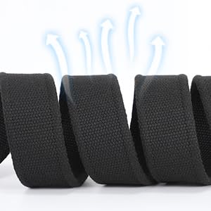 Canvas Web Belt Double D Ring Plaid Belt Matte Back Buckle Long Waistband for Women Men4