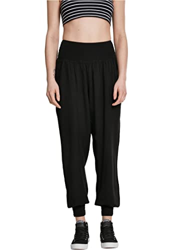 Urban Classics Damen Ladies Sarong Pants Hose, Schwarz (Black 00007), L