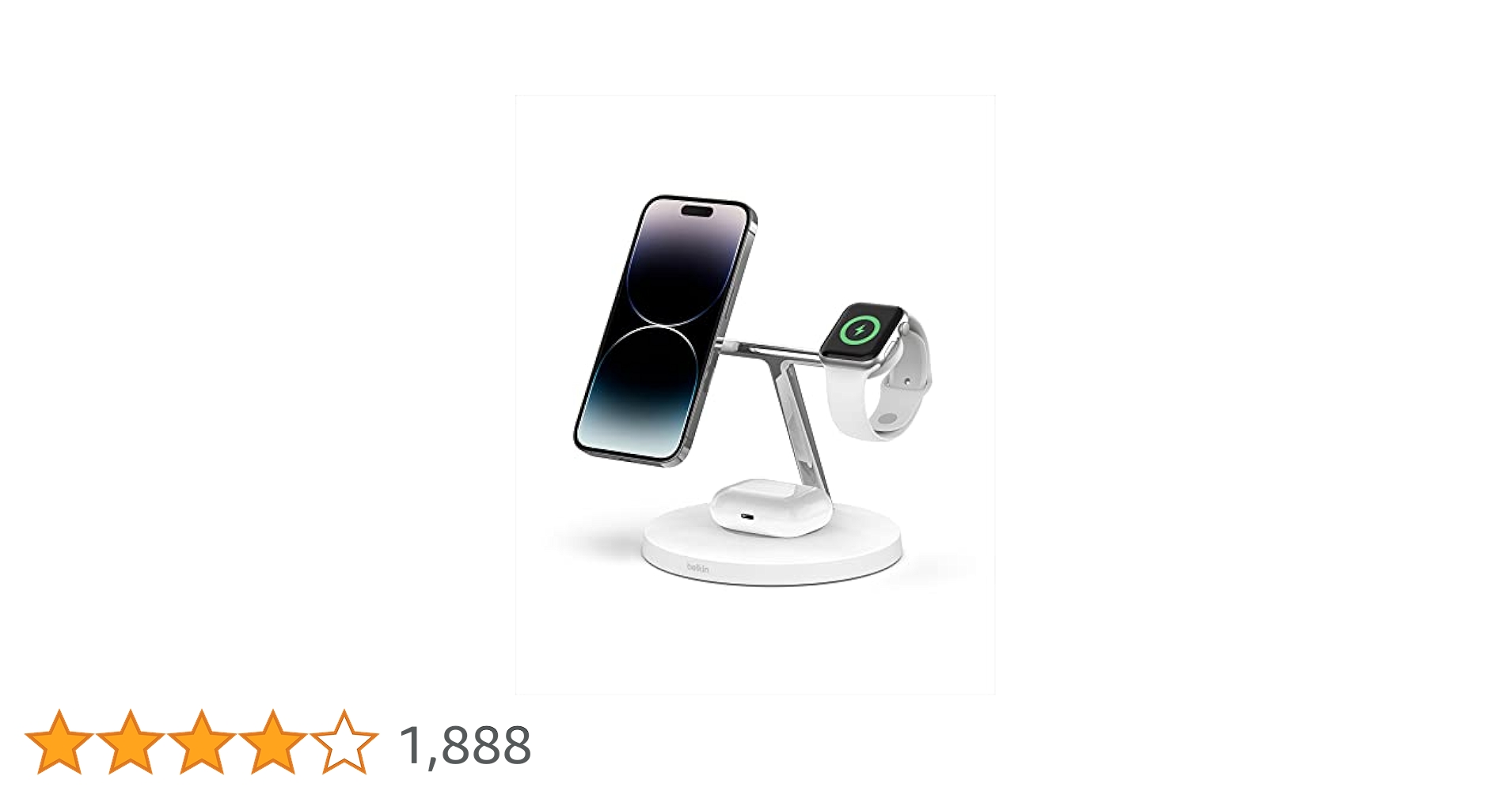 Belkin MagSafe 3-in-1 Wireless Charging Station for Apple