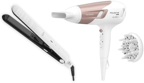 Rowenta Optiliss SF3210 Straightening iron + Studio Dry CV5830 Ha...