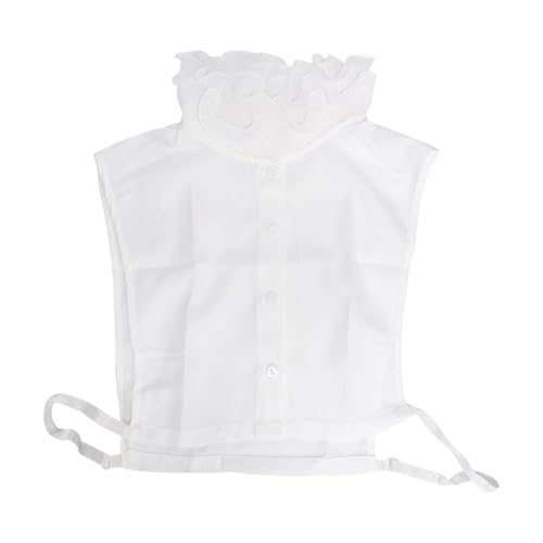 1 Pièce Pour Le Faux Collier Des Femmes, Accessoires De Décoration De Vêtements, Col Élé Et Polyvalent, Col Amovible.