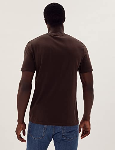 Image of Marks & Spencer Men's Cotton Solid Regular Fit Tshirt