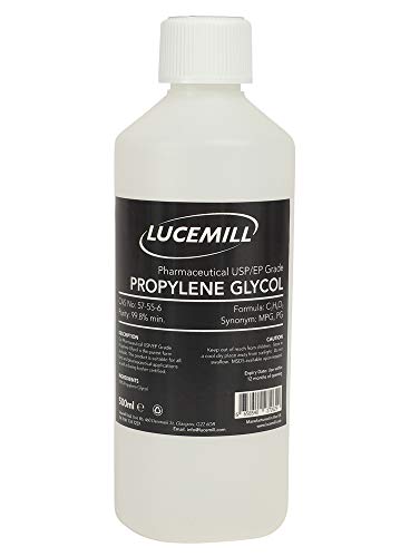 Propilene glicol (PG) USP/EP grado farmacéutico (500 ml)