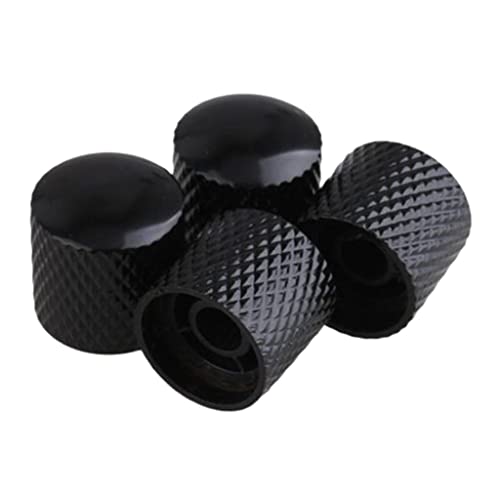 4 pièces Boutons de contrôle de tonalité de volume de guitare électrique en métal, for potentiomètre de basse de guitare… - Les Beatles, Paul McCartney, John Lennon, RIngo Starr, George Harrison 4 pièces Boutons de contrôle de tonalité de volume de guitare électrique en métal, for potentiomètre de basse de guitare… – Image 6