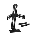 【 Konstruktion】: Dieser Wasserkühlhalter -Rack aus dickem Stahl mit rostfrostem überzogenem Wasserkühlhalter ist für den schweren Gebrauch gebaut und bietet stabile Unterstützung