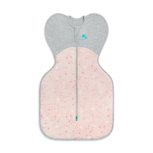 Image of Love to Dream Swaddle, Baby Sleep Sack, Swaddle UP Self-Soothing Swaddles for Newborns, Get Longer Sleep, Snug Fit Helps Calm Startle Reflex, Suitable for All Seasons, 13-19 lbs, North Star, Pink