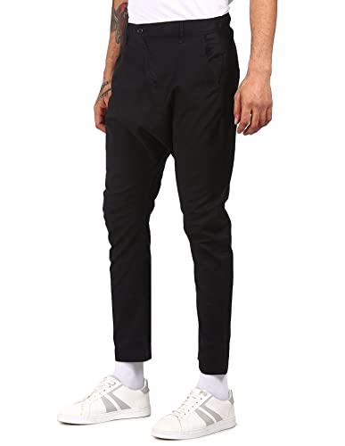Image of Men's slim Casual Trousers (8907542416424 271222457 38W X 28L Black)