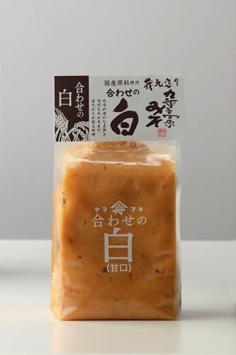 [1ヶ月毎2回定期便] 九重高原みそ (合わせ白) 1kg✕4袋 計8kg (4kg✕2回) 調味料 白みそ 味噌