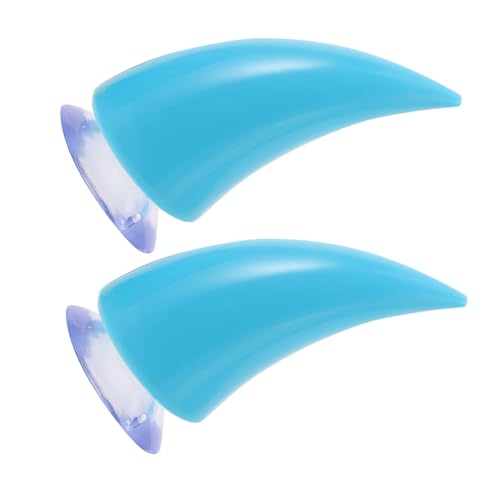 INOOMP 2pcs Reusable Devil Horns for Helmets Unique Suction Cup Decor for Electric Bikes Stylish Halloween and Party Accessories Enhance Riding Fun and Personalization