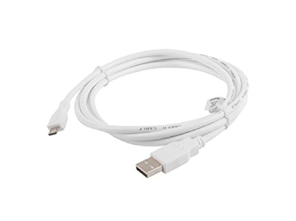lanberg CA-USBM-10CC-0018-W USB 2.0 A Male to USB Micro-B Male Cable 1.8 m White
