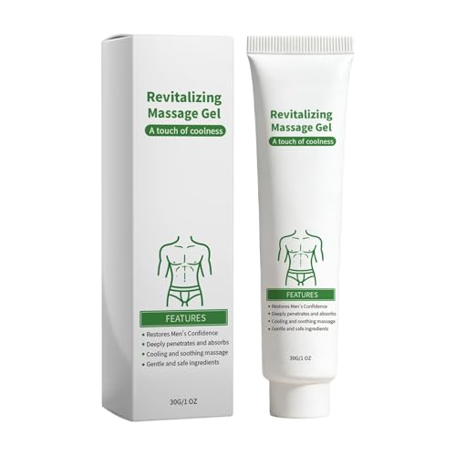Gel de Masaje para Hombre,Mantequilla Calmante para Masaje,Cuidado de Zona Íntima Masculina | Para Compañero, Padre, Abuelo, Uso en Casa o Viaje, Día y Noche