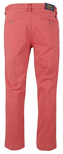 POLO RALPH LAUREN Men's Stretch Slim Fit Twill Chino Pants NRd 32WX30L2