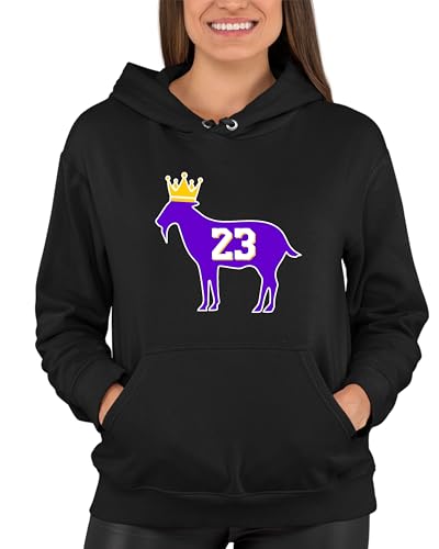 Go All Out Goat James G.O.A.T. King Mens Women Sweatshirt Hoodie