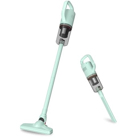 KEROMEE Cordless Vacuum Cleaner, Handheld Stick Mini Lightweight 2-in-1 Vacuum for Pet Hair Hardwood Floor Cat Litter Home Cleaning Cover